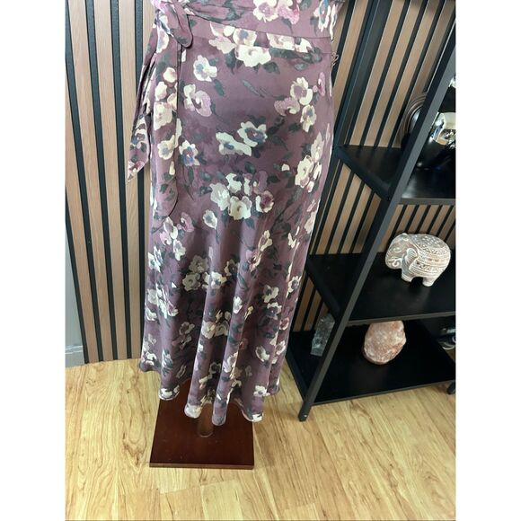 Lauren by Ralph Lauren midi lined dress size 8 - Picture 3 of 7